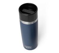 YETI Rambler 16 oz Travel Bottle, Stainless Steel, Vacuum Insulated with Leakproof Commuter Cap, Navy