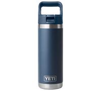 YETI Rambler Straw Thermo Bottle 18 OZ (532 ml) Navy Blue