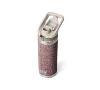 YETI Rambler 18 oz (532ml) Water Bottle with Flip Chug Cap, Riverhead Red | 100% Leakproof Insulated Water Bottle with Lockable Covered Spout & Magnetic C-Lock