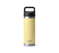 YETI Rambler 18 oz Bottle, Leakproof, Vacuum Insulated, Stainless Steel with Chug Cap, Daybreak Yellow