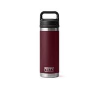 YETI Rambler 18 oz Bottle, Leakproof, Vacuum Insulated, Stainless Steel with Chug Cap, Wild Vine Red