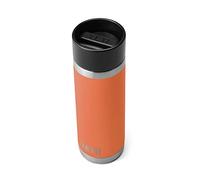 Yeti Rambler 18 oz Bottle, Stainless Steel, Vacuum Insulated, with Hot Shot Cap, High Desert Clay