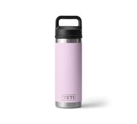 YETI Rambler 18 oz Bottle, Vacuum Insulated, Leakproof, Stainless Steel with Chug Cap, Cherry Blossom