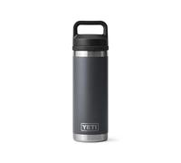 YETI Rambler 18 oz Bottle, Vacuum Insulated, Stainless Steel with Chug Cap, Charcoal