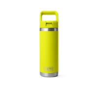 Yeti Rambler 18 Oz Colour Straw Bottle - Fire Fly Yellow - Yellow