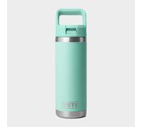 YETI Rambler 18 oz (532 ml) Stainless Steel Water Bottle with Straw Cap (Seafoam) - Insulated Drinks Bottle with 100% Leakproof Straw Cap - 5 Year Warranty