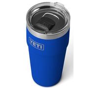 YETI Rambler 20 oz (591 ml) Stackable Cup with Removable Magslider Lid, Stainless Steel Vacuum Insulated Coffee Cup, Royal Blue