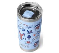 YETI Rambler 20 oz (591 ml) Tumbler (Big Sky Summer Camp) - Stainless Steel Coffee Travel Mug with MagSlider Lid (Not Leakproof) - Insulated Coffee Cup Keeps Drinks Hot or Cold - 5 Year Warranty