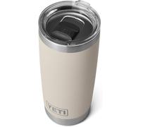 YETI Rambler 20 oz (591 ml) Tumbler with Removable Magslider Lid, Stainless Steel Vacuum Insulated Coffee Cup, Cape Taupe