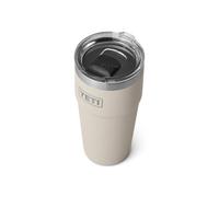 YETI Rambler 20 oz Stackable Tumbler, Stainless Steel, Vacuum Insulated with MagSlider Lid, Cape Taupe