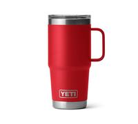 Yeti Rambler 20 oz Travel Mug, Stainless Steel, Vacuum Insulated with Stronghold Lid, Rescue Red