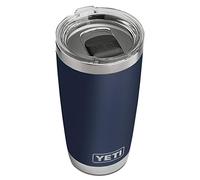 YETI Rambler 20 oz Tumbler, Stainless Steel, Vacuum Insulated with MagSlider Lid, Navy