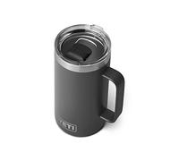 Yeti Rambler 24 oz Mug, Vacuum Insulated, Stainless Steel with MagSlider Lid, Charcoal