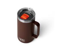 YETI Rambler 24 oz Mug, Vacuum Insulated, Stainless Steel with MagSlider Lid, Wetlands Brown