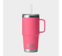 YETI Rambler 25 oz (739 ml) Straw Mug, Tropical Pink | Insulated Tumbler with Straw and Lid for Cold Drinks, Cup Holder Compatible, Dishwasher Safe Stainless Steel