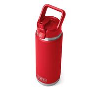 Yeti Coolers - Rambler Bottle Colour Straw Cap - Insulated bottle size 769 ml, red