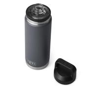 Yeti Coolers - Rambler Bottle Chug Cap - Insulated bottle size 769 ml, black/grey