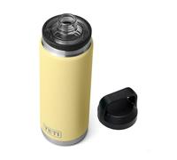 YETI Rambler 26 oz Bottle, Leakproof, Vacuum Insulated, Stainless Steel with Chug Cap, Daybreak Yellow