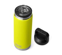 YETI Rambler 26 oz Bottle, Leakproof, Vacuum Insulated, Stainless Steel with Chug Cap, Firefly Yellow