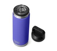 YETI Rambler 26 oz Bottle, Leakproof, Vacuum Insulated, Stainless Steel with Chug Cap, Ultramarine Violet