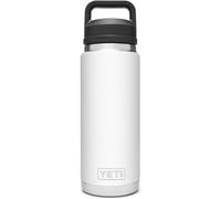 YETI Rambler 26 oz Bottle, Vacuum Insulated, Stainless Steel with Chug Cap, White