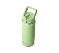 YETI Rambler 26 oz Bottle, Vacuum Insulated, Stainless Steel with Color Matching Straw Cap, Key Lime