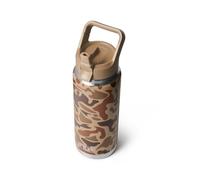 YETI Rambler 26 oz Bottle, Vacuum Insulated, Stainless Steel with Straw Cap, Wetlands Camo