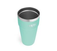 YETI Rambler 26 oz Stackable Cup, Vacuum Insulated, Stainless Steel with No Lid, Seafoam