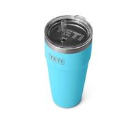 YETI Rambler 26 oz Straw Cup, Vacuum Insulated, Stainless Steel with Straw Lid, Reef Blue
