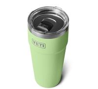 YETI Rambler 30 oz (887 ml) Stackable Cup, Key Lime | Stainless Steel Coffee Cup with MagSlider Lid (Not Leakproof), Insulated Coffee Tumbler Keeps Drinks Hot or Cold