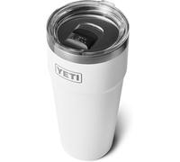 YETI Rambler 30 oz (887 ml) Stackable Cup, White | Stainless Steel Coffee Cup with MagSlider Lid (Not Leakproof), Insulated Coffee Tumbler Keeps Drinks Hot or Cold