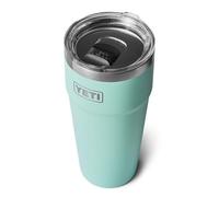 YETI Rambler 30 oz (887 ml) Stackable Cup with Removable Magslider Lid, Stainless Steel Vacuum Insulated Coffee Cup, Seafoam