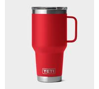 YETI Rambler Travel Mug, Stainless Steel Vacuum Insulated Mug with Stronghold Lid, Rescue Red, 30 oz (887 ml)