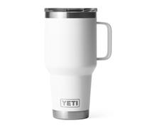 YETI Rambler 30 oz Travel Mug, Stainless Steel, Vacuum Insulated with Stronghold Lid, White
