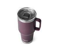 Yeti Rambler 30 oz Travel Mug, Stainless Steel, Vacuum Insulated with Stronghold Lid, Nordic Purple