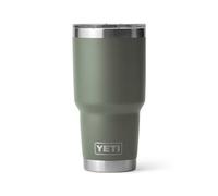YETI Rambler 30 oz Tumbler, Stainless Steel, Vacuum Insulated with MagSlider Lid, Camp Green