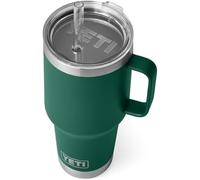 YETI Rambler 35 oz (1L) Straw Mug, Black Forest Green