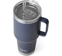 Yeti Coolers - Rambler Straw Mug - Insulated mug size 1035 ml, grey/blue