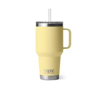 YETI Rambler 35 oz Straw Mug, Vacuum Insulated, Stainless Steel, Daybreak Yellow