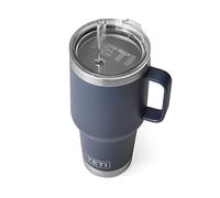 Yeti Rambler 35 oz Straw Mug, Vacuum Insulated, Stainless Steel, Navy