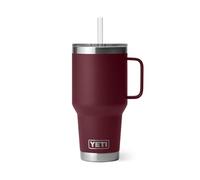 YETI Rambler 35 oz Straw Mug, Vacuum Insulated, Stainless Steel, Wild Vine Red