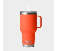 YETI Rambler Straw Mug, Stainless Steel Vacuum Insulated Mug with Stronghold Lid, Papaya, 35 oz (1 l)