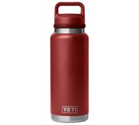 YETI Rambler Bottle Chug, Vaccum Insulated Stainless Steel Bottle with Leakproof Chug Cap, Stag Red, 36 oz (1 L)