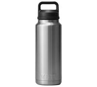 YETI Rambler Bottle Chug, Vacuum Insulated Stainless Steel Bottle with Leakproof Chug Cap, Stainless Steel, 36 oz (1 L)
