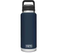 YETI Rambler Bottle Chug, Vaccum Insulated Stainless Steel Bottle with Leakproof Chug Cap, Navy, 36 oz (1 L)