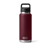 YETI Rambler 36 oz Bottle, Leakproof, Vacuum Insulated, Stainless Steel with Chug Cap, Wild Vine Red