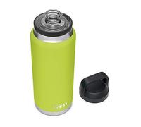 YETI Rambler 36 oz Bottle, Vacuum Insulated, Stainless Steel with Chug Cap, Chartreuse