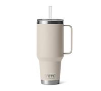 Yeti Rambler 42 Oz Straw Mug Cape Taupe | Cape Taupe, 18/8 Stainless Steel, Double-Wall Vacuum, Dishwasher Safe, Spill-Resistant, BPA Free