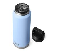 YETI Rambler 46 oz Bottle, Leakproof, Vacuum Insulated, Stainless Steel with Chug Cap, Big Sky Blue