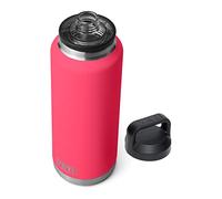 YETI Rambler 46 oz Bottle, Leakproof, Vacuum Insulated, Stainless Steel with Chug Cap, Bimini Pink